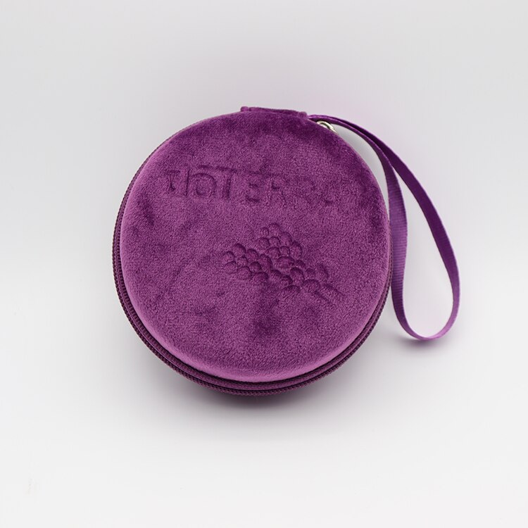 Estuche de aceite esencial para DoTERRA Young Living, organizador portátil de viaje, bolsas de almacenamiento, 12 botellas, 1-2ml: Purple
