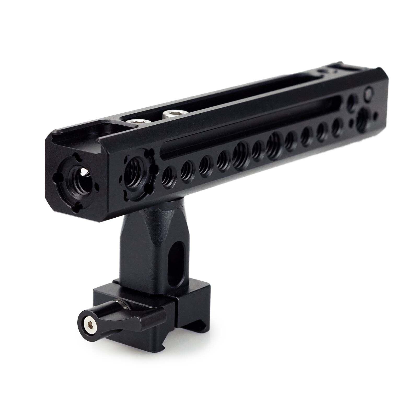 MAGICRIG – poignée supérieure rotative NATO, poignée avec support de chaussure froide et Point de localisation pour Arri pour caméra DSLR, Cage de caméra