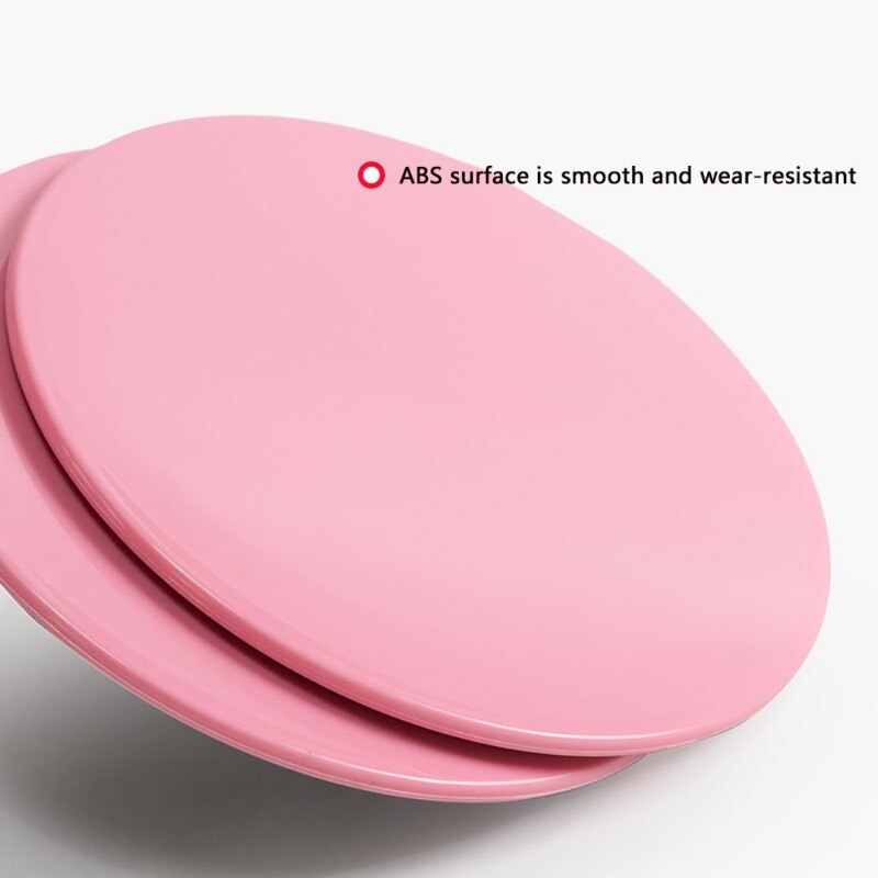 2pcs Sliding Gliding Fitness Discs Abdominal Exercise Plate Pilates Yoga Gym Core Training Equipment