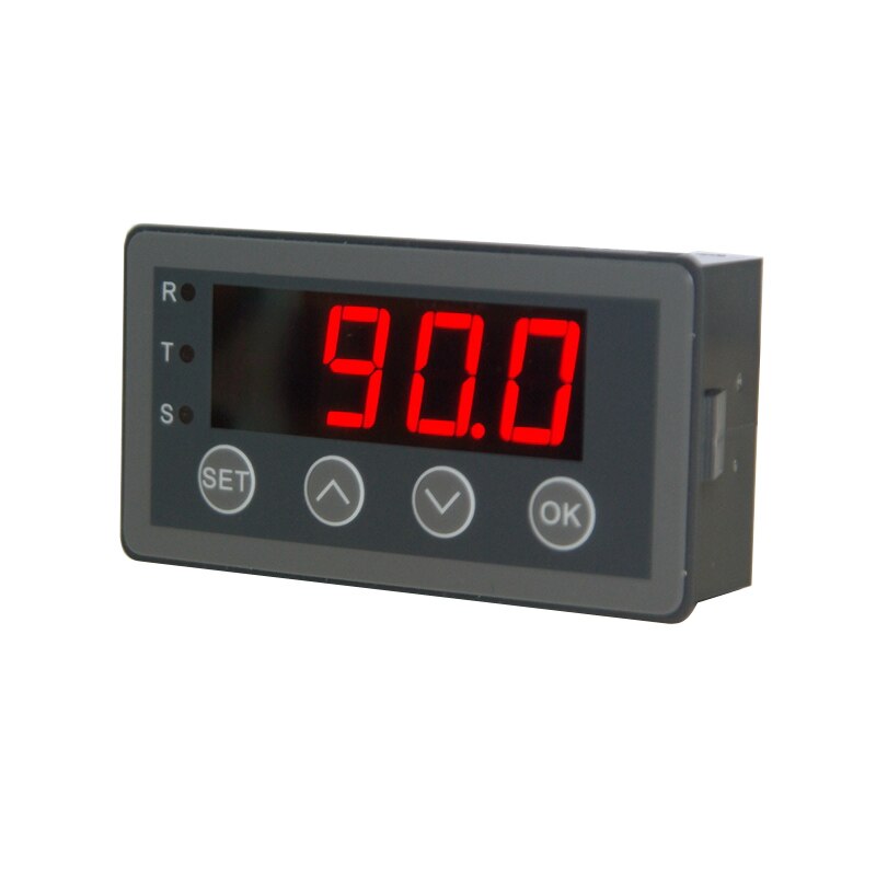 Digital Display Meter 0-10V 0-20mA 2-10V 4-20mA Analog Signal Eingang 0-10V anzeige Prozess Panel Meter Relais Heraus RS485 Port