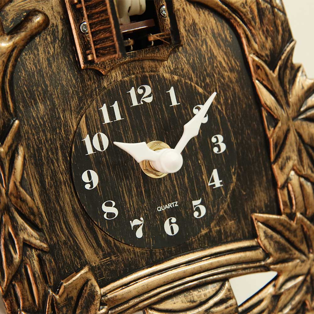 Cuckoo Clock Living Room Wall Clock Bird Cuckoo Alarm Clock Watch Modern Brief Unicorn Decorations Home Day Time Alarm Decor