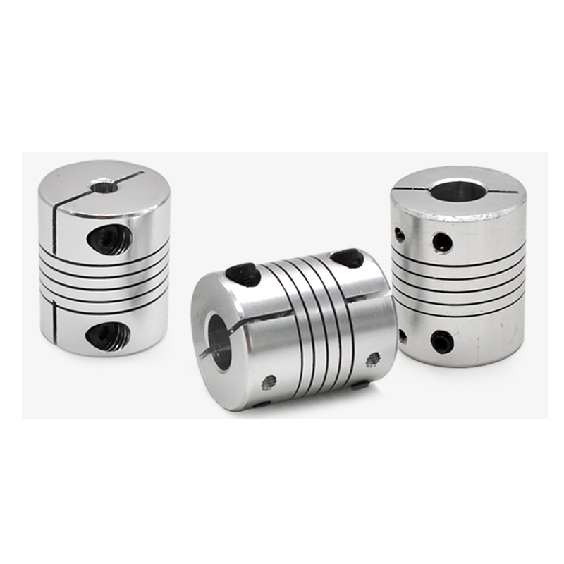 5mm/6mm/6,35mm/8mm/10mm/12mm Aluminium Welle Kupplung flexible Koppler Motor Anschluss D25L30