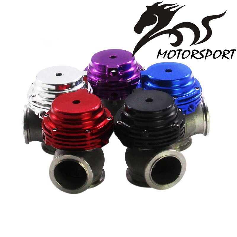 Mvs 38mm wastegate 38mm wastegate ekstern turbo wastegate med v-bånd og flenser til supercharge turbo manifold 14 psi