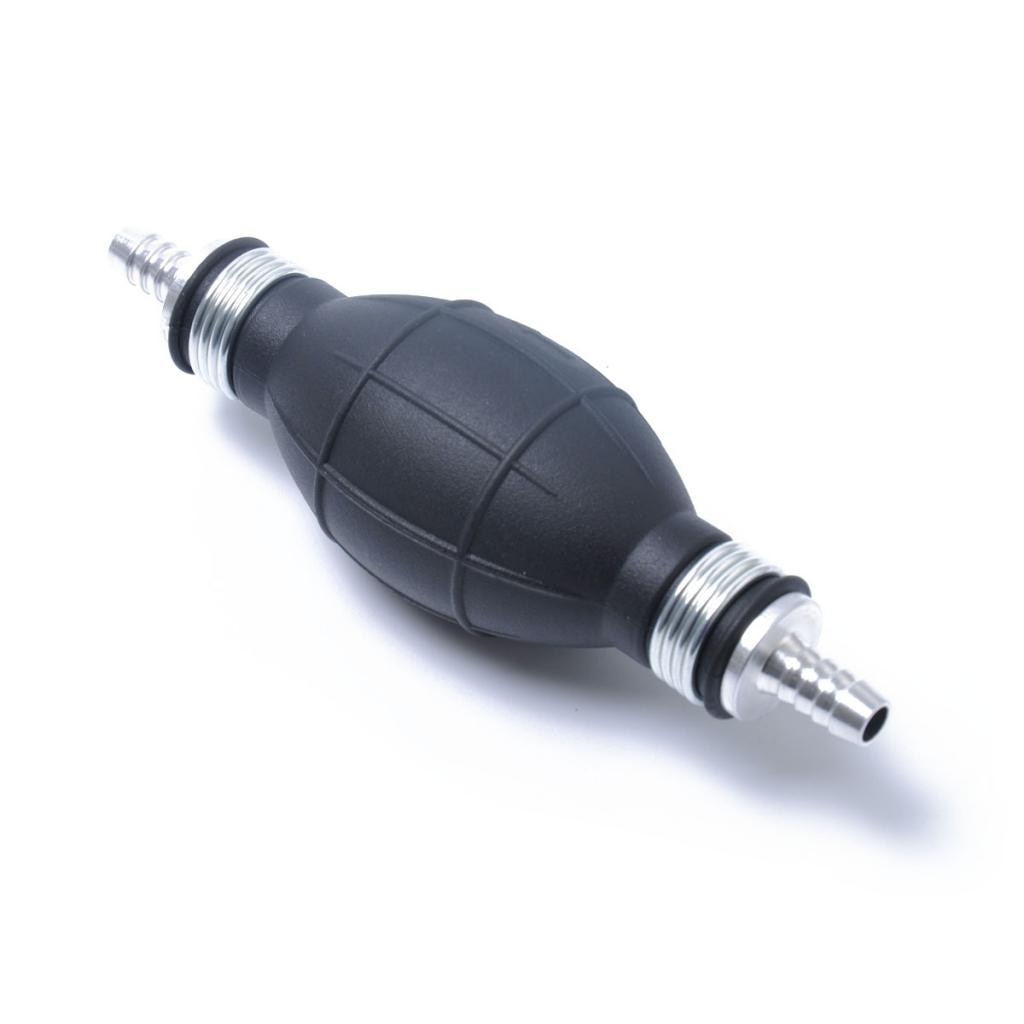 8mm 147mm Length Inline Motor Boat Car Petrol Fuel Pump Primer Bulb Hand Primer Boat Engine