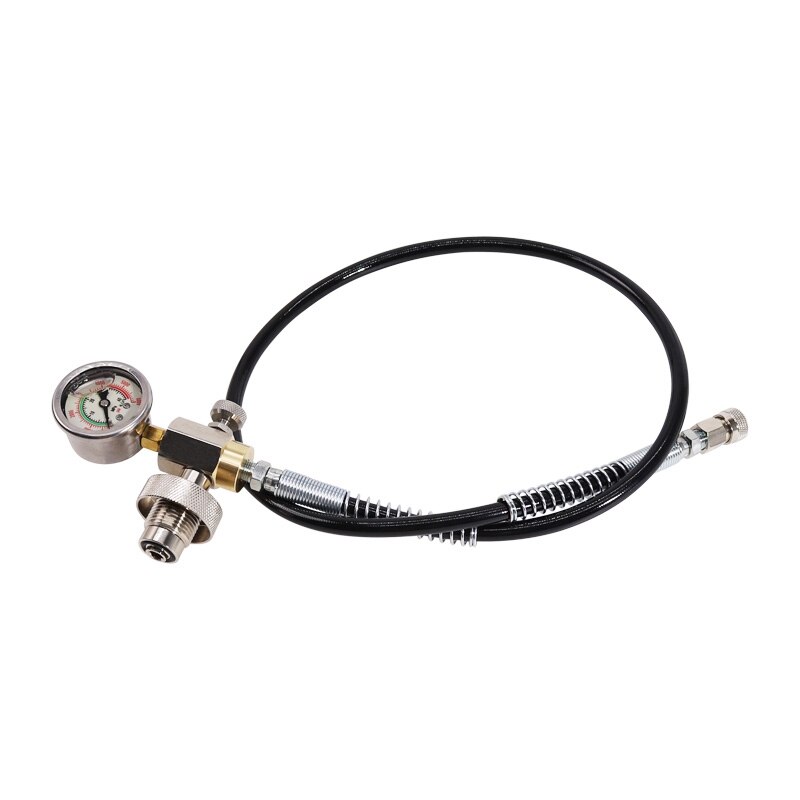 Duiken Pcp Lucht Systemen Rvs Din Vullen Opladen Adapter Slang Hpa Grote Gas Cilinder Kleine Cilinder: Default Title