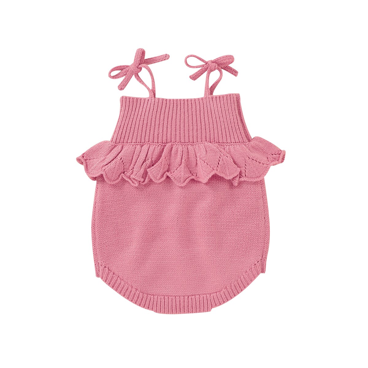 Été bébé garçon filles tricot body solide mignon Crochet enfant en bas âge printemps jarretelle infantile belle tricot vêtements