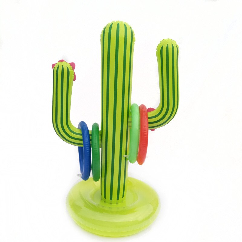 Zomer Spelen Zwembad Pvc Opblaasbare Cactus Zwembad Gooien Game Set Drijvende Zwembad Speelgoed Strand Feestartikelen Reizen