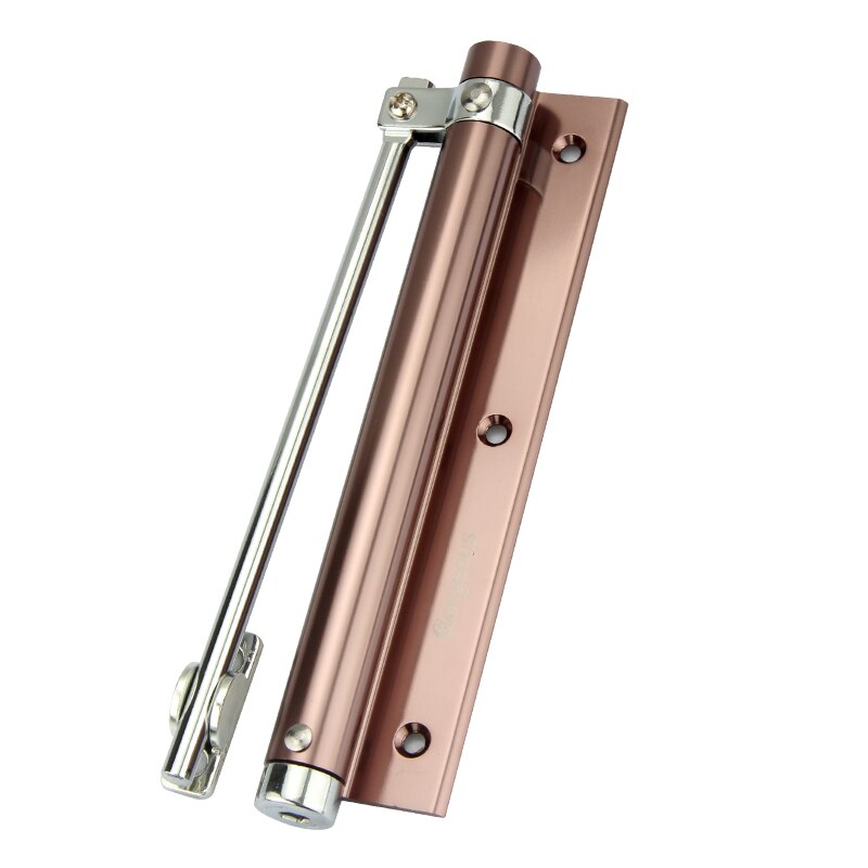 Hydraulic Door Closer Hinge Spring Adjustable Stainless Steel Concealed Automatic Door Closure Fire Mounted Home Door Hardware