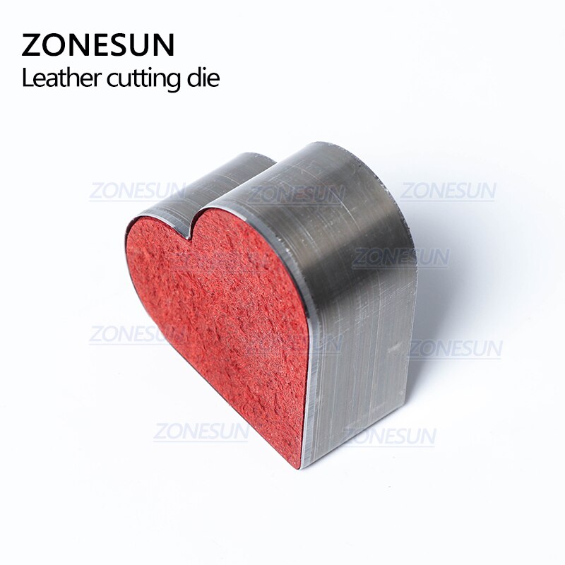 ZONESUN Full Steel Leather Cutting Die Rule Die Special Shape Hollowed Punching Clicker Die For Cutting Out Leather PVC craft