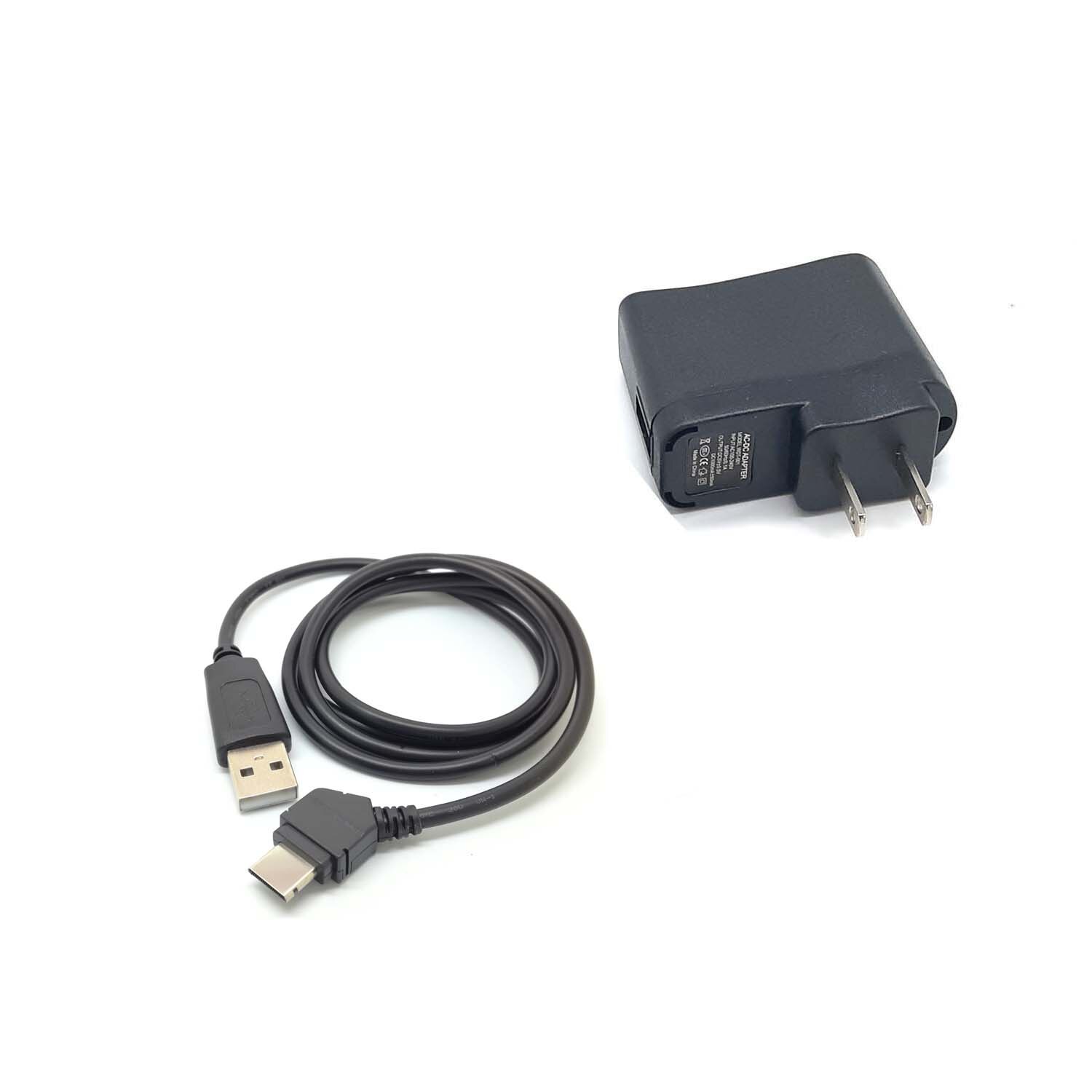 USB WALL CHARGER & DATA CABLE for SAMSUNG SGH-A437 A727 T219 U300 U600 SCH-R510 Wafer U420 Nimbus U740 Alias T629 E25
