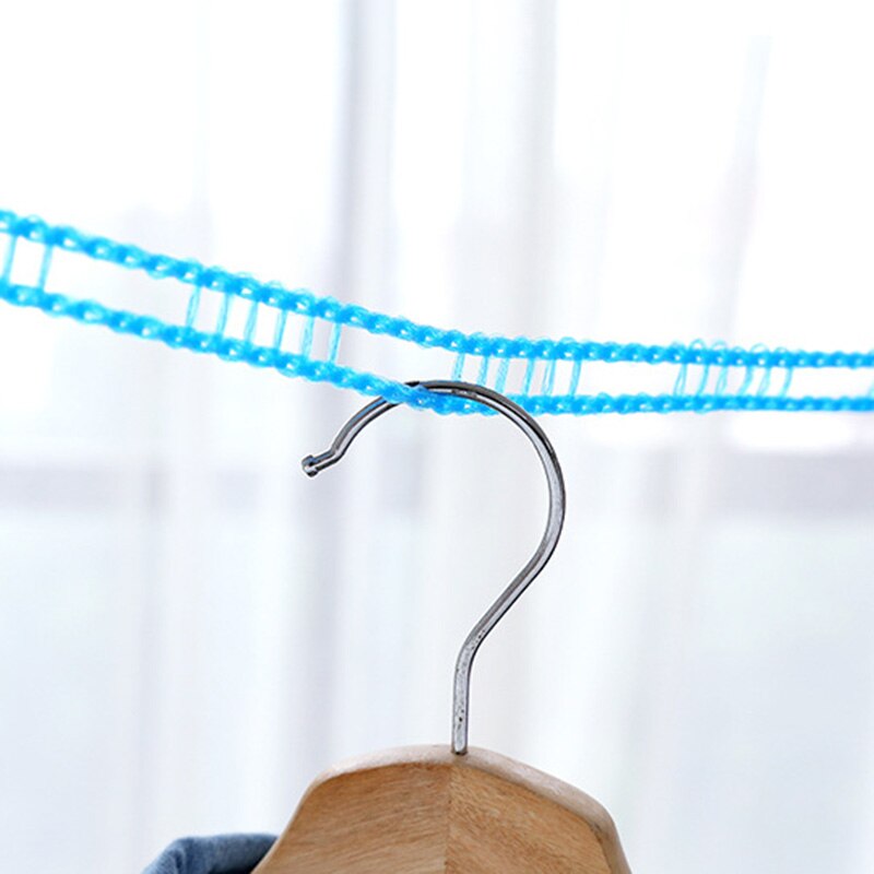 5pcs/set Nylon Clothesline Outdoor Travel Laundry Non-slip Washing Clothes Line Rope 3m/5m LKS177770