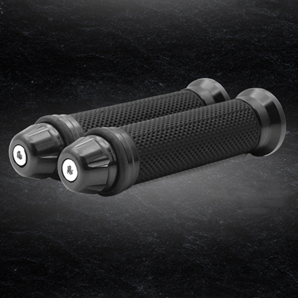 1 Pair 7/8'' Anti-Slip Motorcycle grips hand Handlebar Bar Grips Bicycle Rubber Mountain Cycle Handle Handlebar Bar Grips