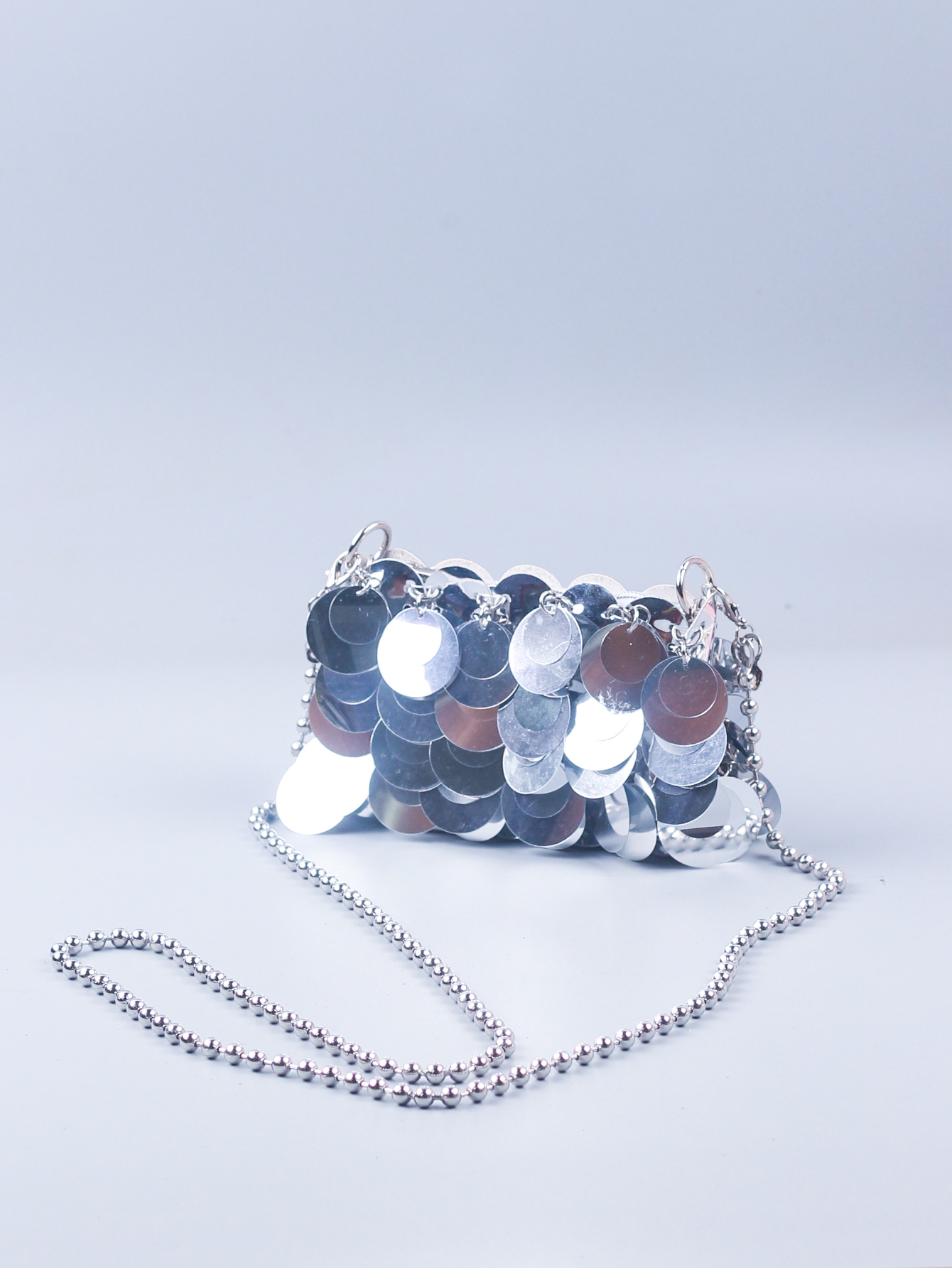 Tas 2023 Nieuw Netwerk Rood Dezelfde Stijl Damestas Mobiele Telefoon Tas Keten Glanzende Slice Bling Eén Schouder Crossbody Tas Kleine Tas: Default Title