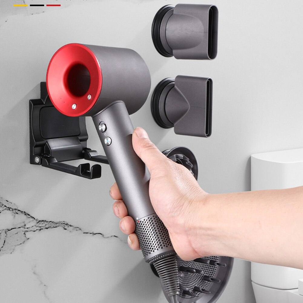 Föhn Houder Badkamer Planken Muurbevestiging Magazijnstelling Badkamer Plank Voor Dyson Supersonic Föhn Houder-C