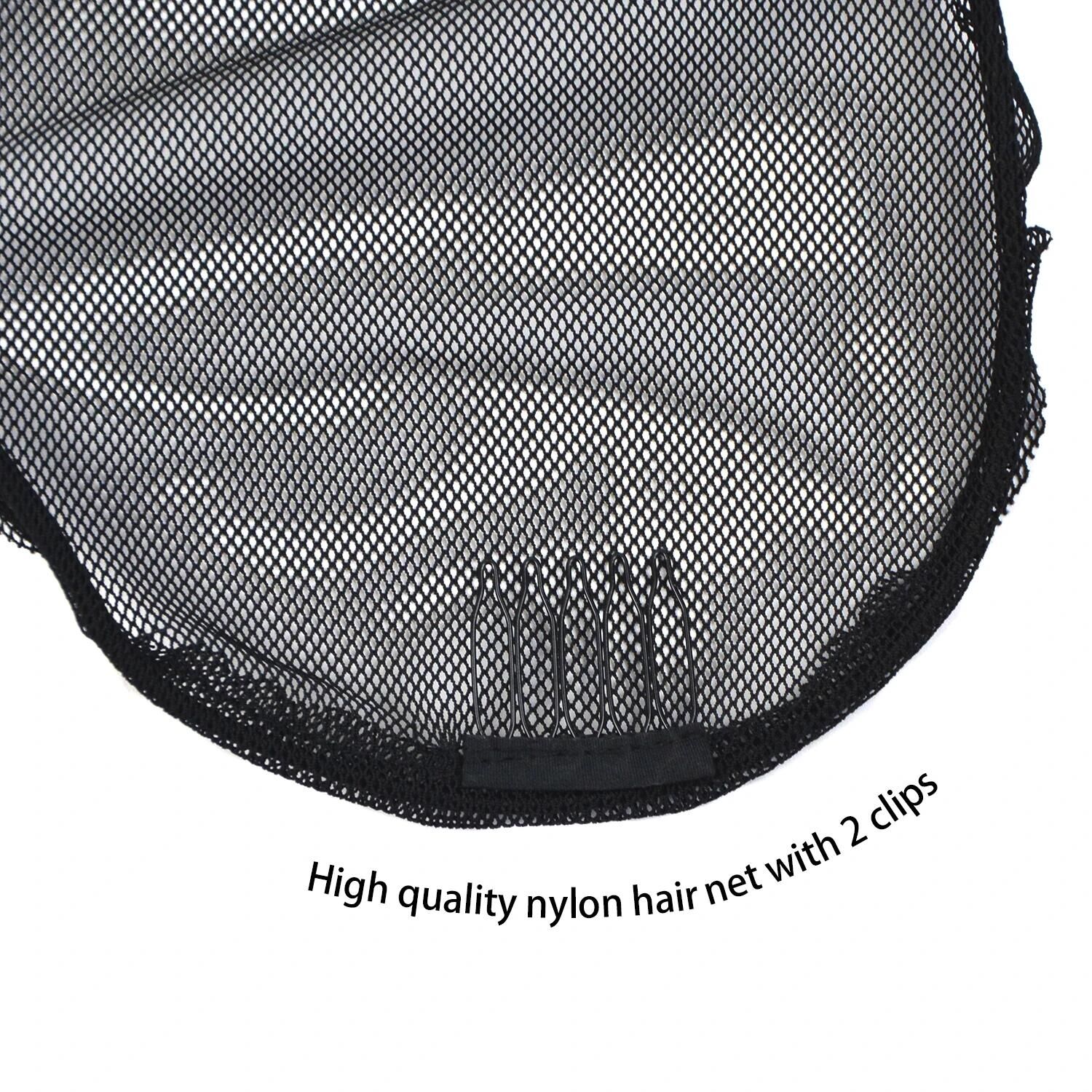3 Pcs Drawstring Ponytail Net Black Drawstring Elastic Hair Net Base for Making Afro Puff Round Ponytail Weaving Net