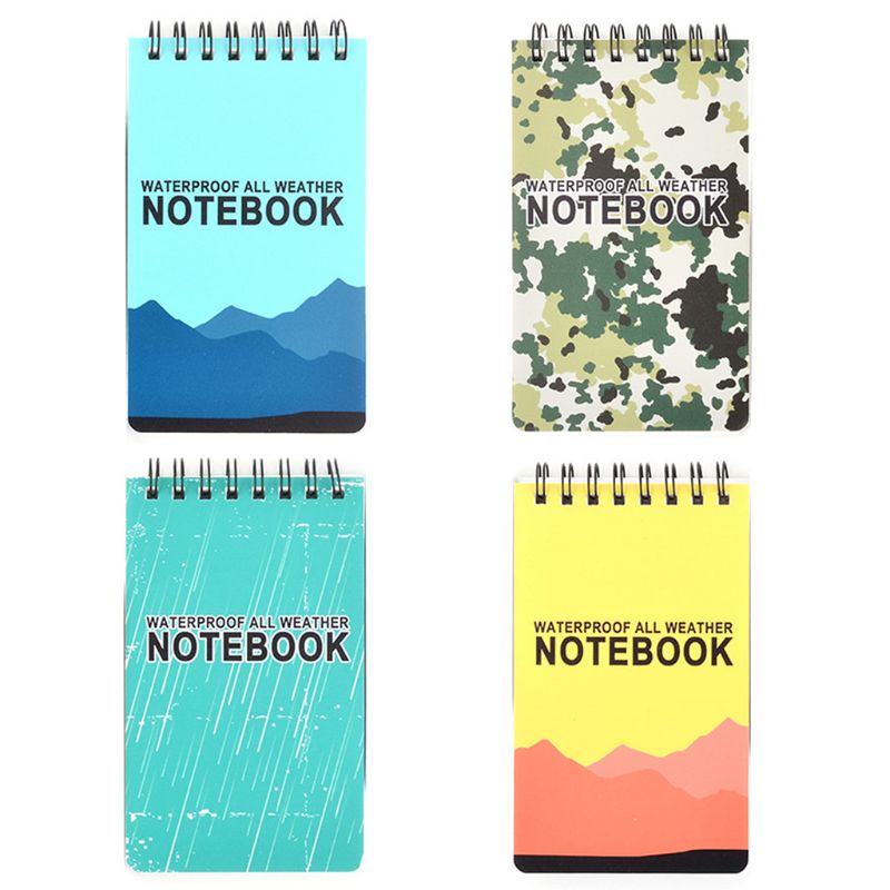 Waterproof Notepad Language Learning Coil Book Vocabulary Diary Notebook Pocket Memo Travel