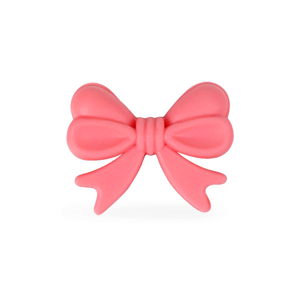 *20 st tecknade silikonpärlor bpa gratis fluga barnmatskvalitet tandningshalsband diy bowknot tuggbar barnbarns tandning: F038