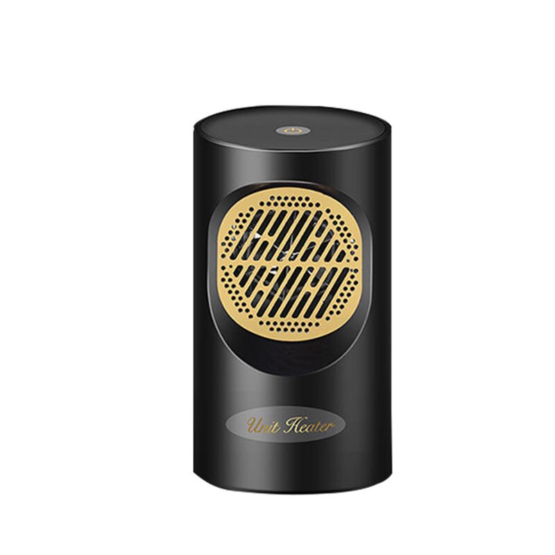 Electric Heaters Stove Radiator Portable Mini Wind Fan Heater Warmer Household Indoor Room Heating Fan Machine 220V: Black
