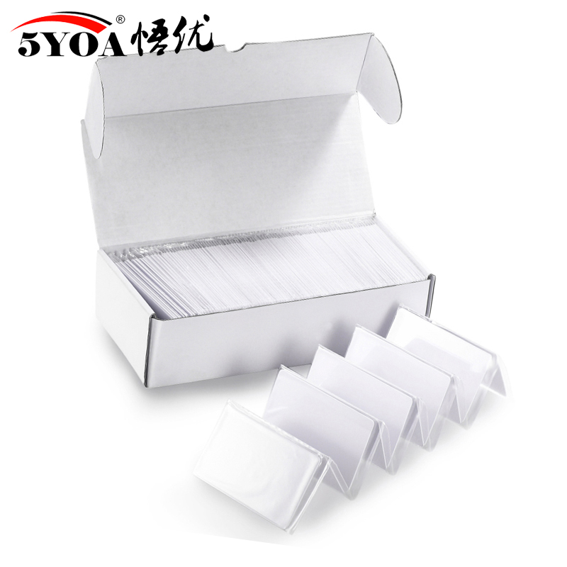 5YOA 10/20/50/100/200 Uds EM4305 T5577 tarjeta en blanco tarjetas con Chip RFID 125 khz copia regrabable reescritura duplicada 125khz