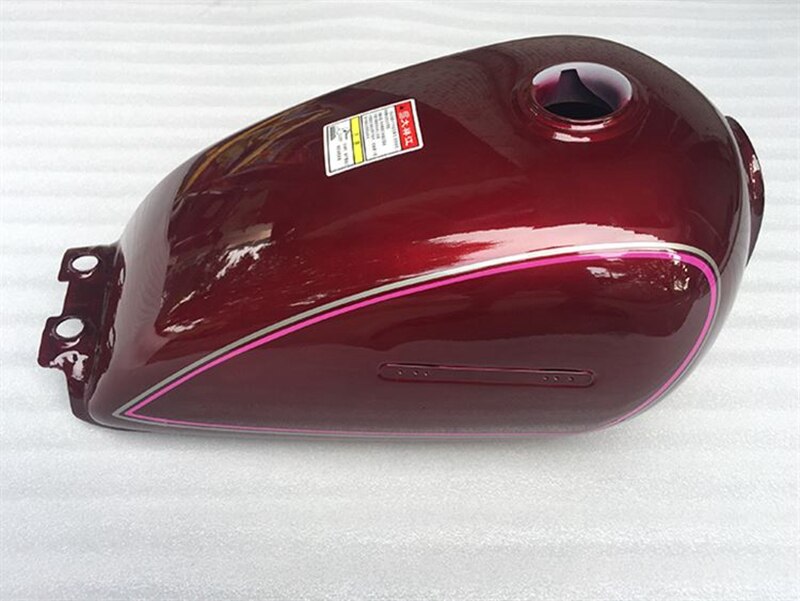Réservoir de carburant GN125 noir et rouge pour Suzuki, pièces de moto, réservoir d&#39;essence 1994 – 2001, neuf