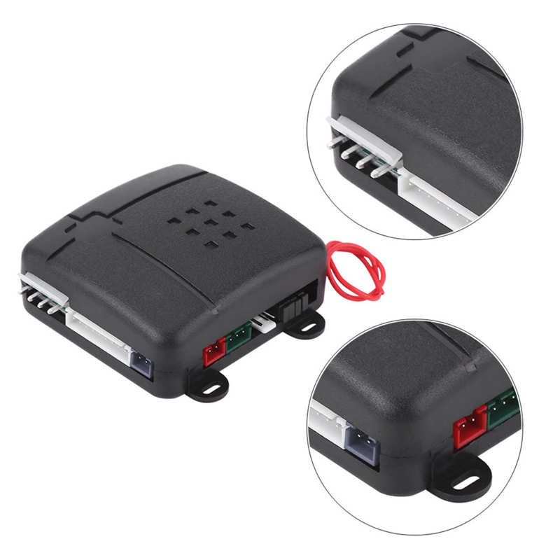 LB100D/L253 Universal 1 Way Car Alarm Vehicle System Protection Security System Keyless Entry Siren+2 Remote Control Burglar