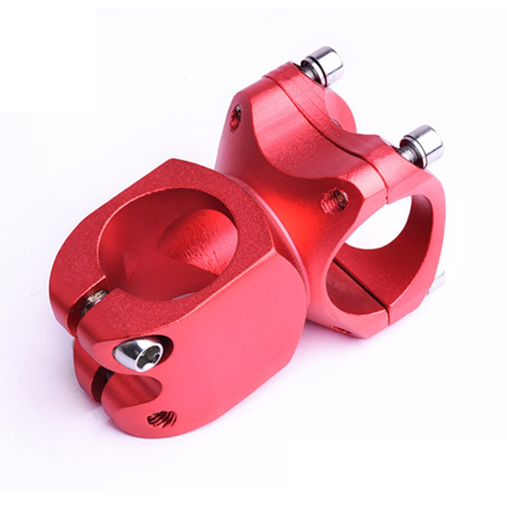 Replacement Accessories Practical Cycling Fixed Wear Resistant High Strength Universal Aluminum Alloy Durable Bicycle Stem: Red