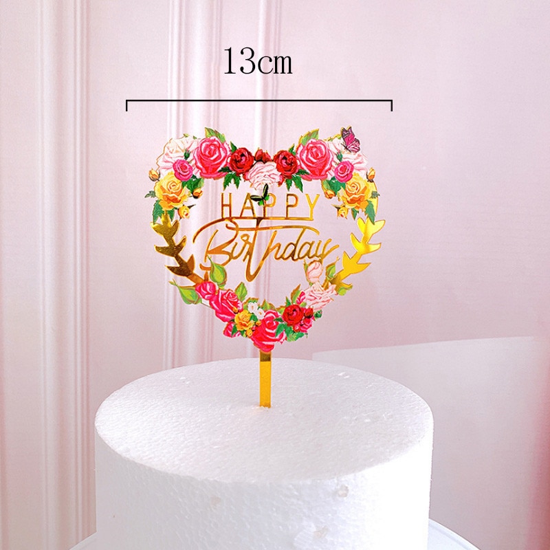 Merry Christmas Cake Sign Topper Acrylic Cake Card Inserting Party Cake Decoration Xmas Plug-in Party Supplies