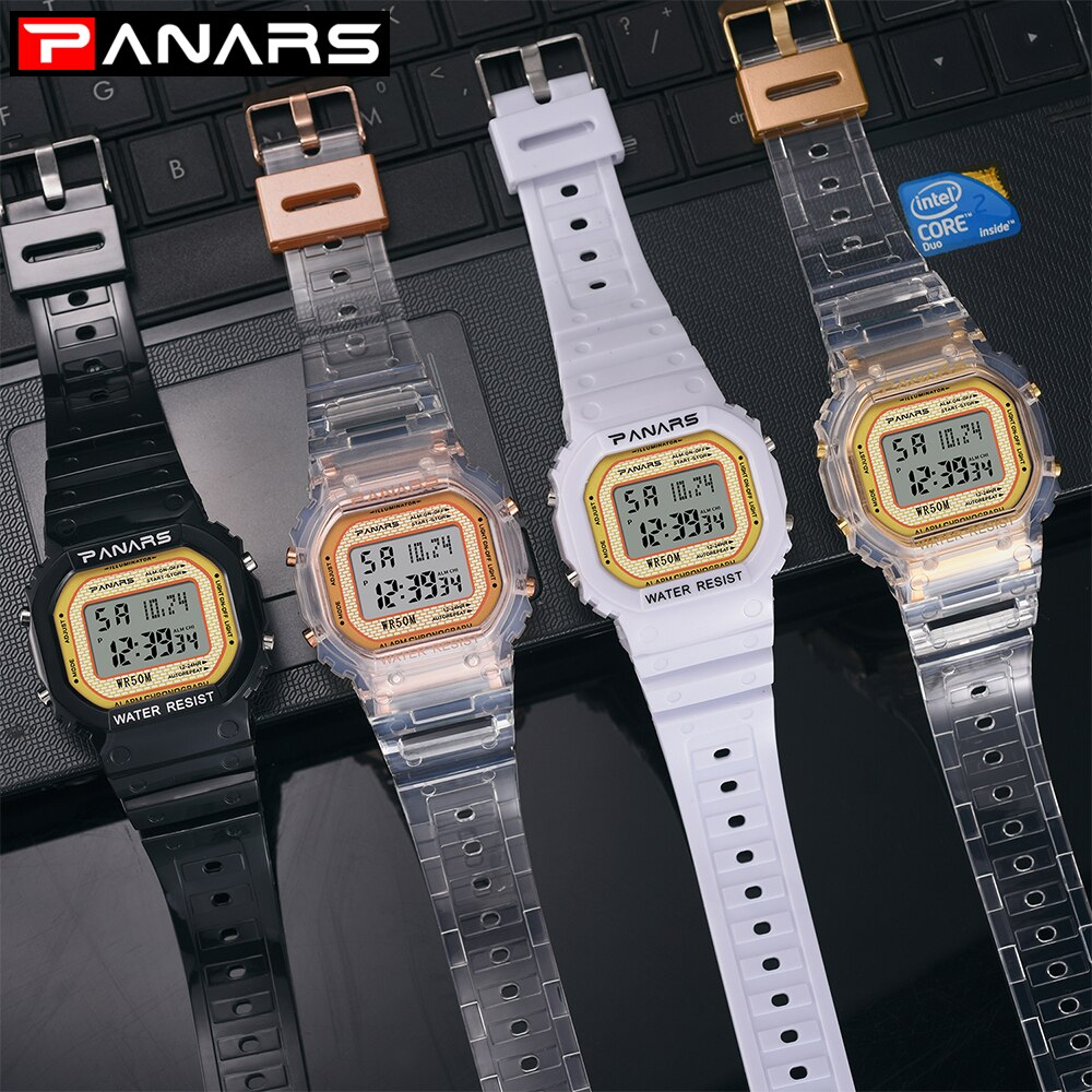 Panars Mode Dames Horloges Voor Vrouwen Led Digita... – Grandado