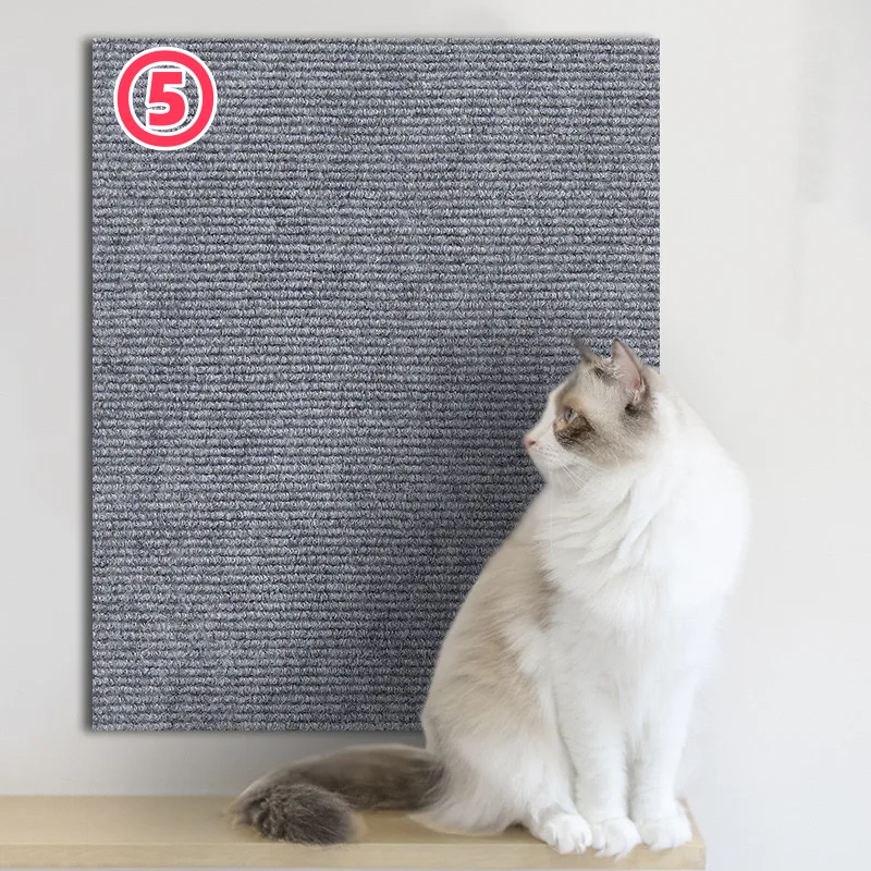 Pared antiarañazos para gatos, sofá DIY, tablero para rascar gatos, patas de protección para sofá, alfombra autoadhesiva recortable, tablero para rascar gatos: 4XL / Verde