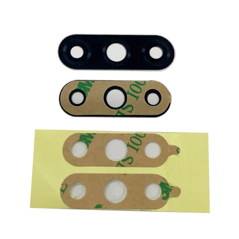 2Pcs Arrière Caméra Lentille En Verre Pour Motorola Moto E6S E E7 Puissance E4 E5 E6 Jouer E7 Plus E20 E30 E40 E4 D&#39;objectif En Verre D&#39;appareil-photo