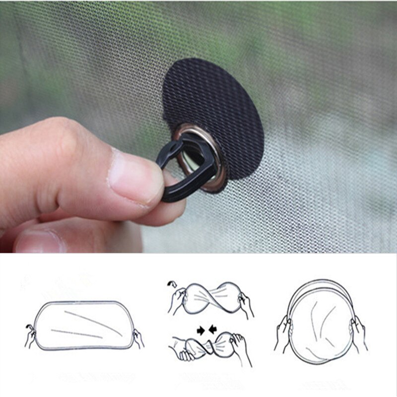 2 unids/set 44*37cm parasol negro para coche parasol lateral trasero para la ventana del coche parasol accesorios para el sol parasol coche
