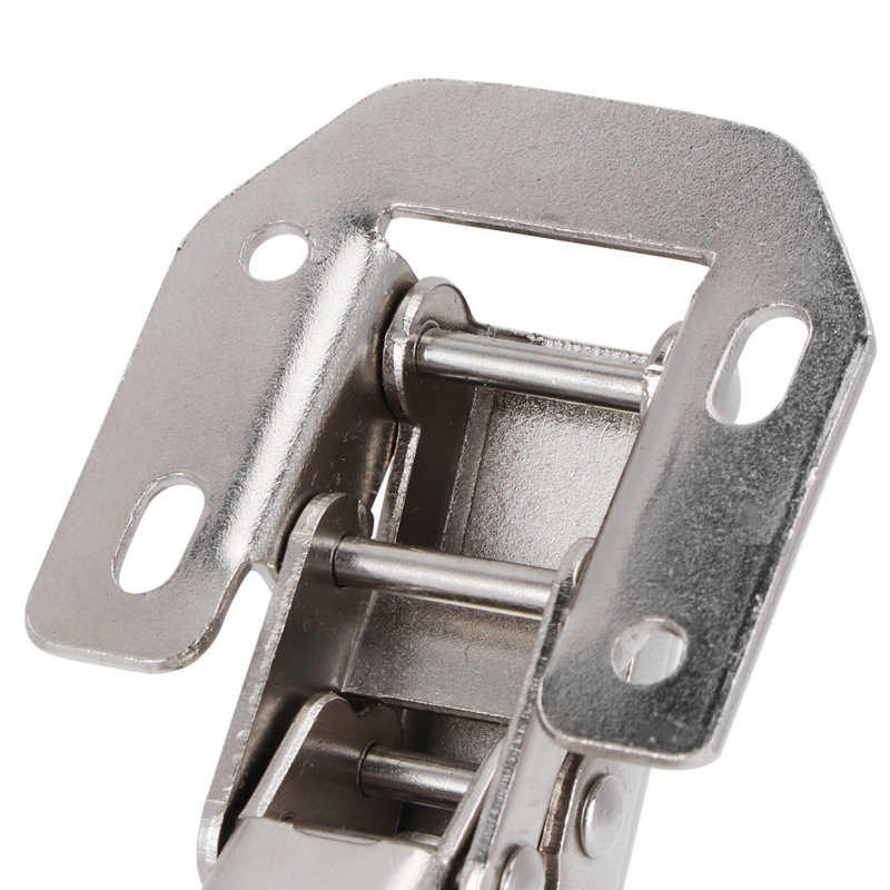 door bolts door lock with sliding 4Set Cabinet Hinges Bridge Shaped Door Hinge Kit for Cupboard Closet Wardrobe Furniture