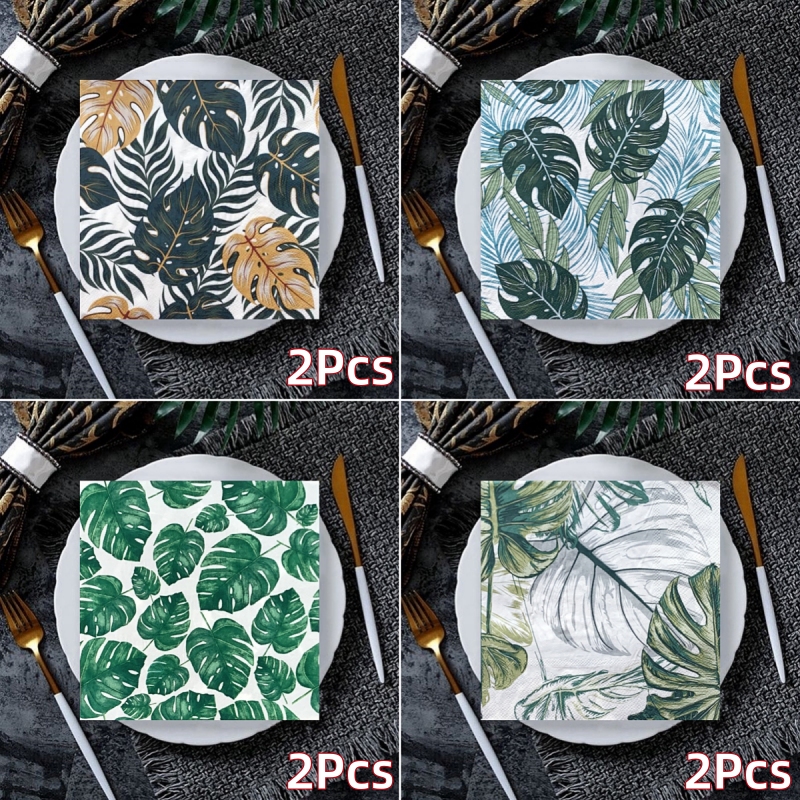 20/8Pcs Mix Bag Vintage Cactus Flowers Decoupage Paper Napkins Fruits Cholla Paper Serviettes for Xmas Birthday Party Tableware: Beige