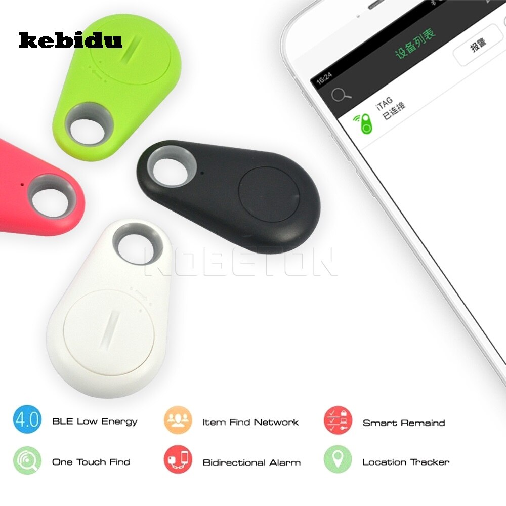 Kebidu 20 stks Draadloze Smart iTag Bluetooth4.0 Tracker Key Finder GPS Locator Anti-verloren Alarm Herinnering Voor Kind Portemonnee Anti Verloren