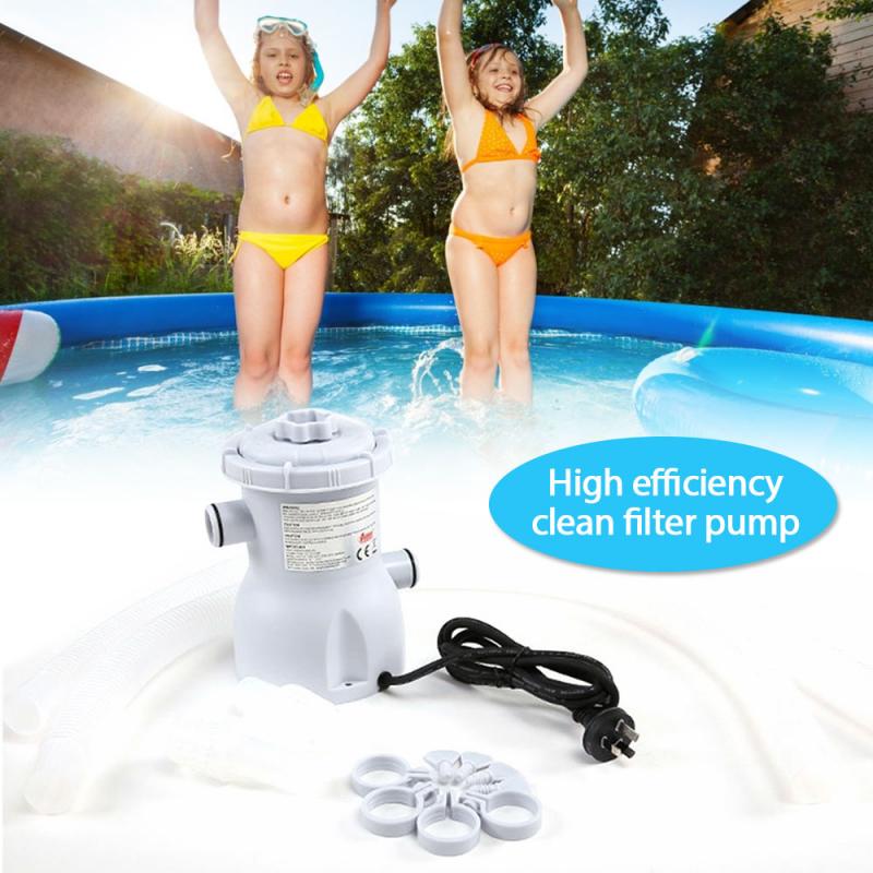 EU/UK Plug 220V Electric Swimming Pool Filter Pump,Swimming Pool Pump And Filter Kit,Pool Pump,Paddling Pool Pump Water