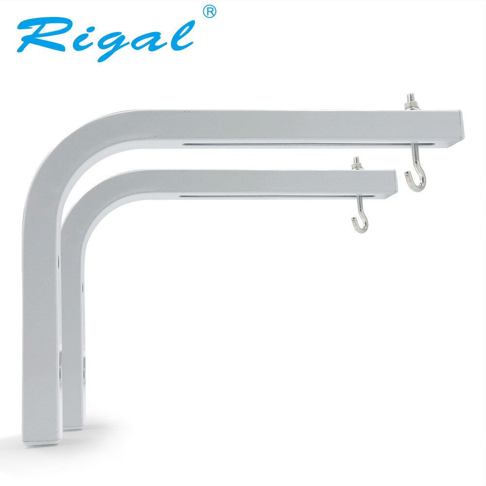 Rigal Z320 Adjustable Projection Screen Hanger Ceiling Mounts for Projector Screens L Shape Holder Specialized Hanger 90 degrees: Default Title
