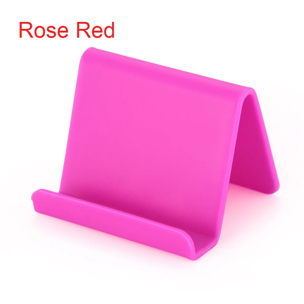 Phone Holder Stand Mobile Smartphone Support Tablet Stand Desk Cell Phone Holder Stand Portable Mobile Holder for iPhone 14 13: WHITE
