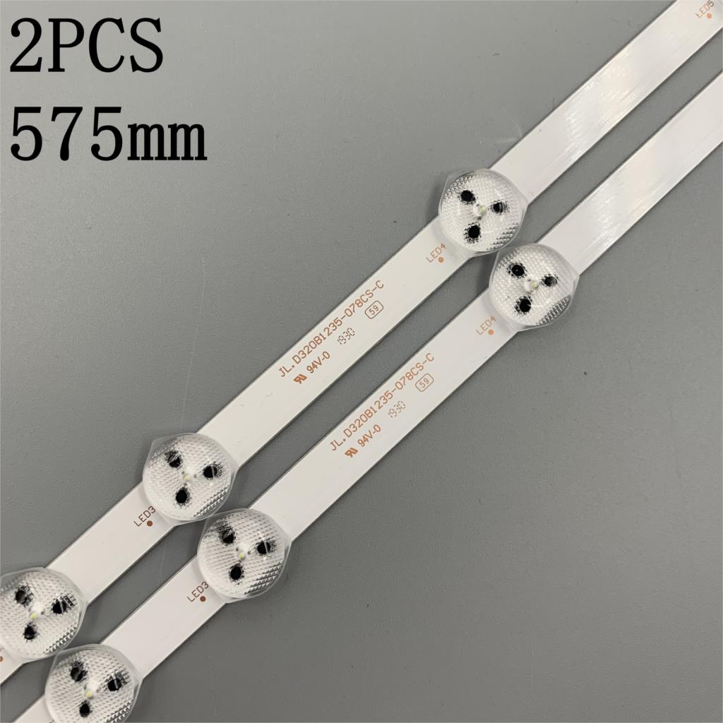 11LEDS Backlight Strip For TELEFUNKEN TE32182B29C10 32TLKDLEDSMART 32XT3000DM Bars Kit TV LED Band Innotek 32" NDV REV0.0 REV1.1