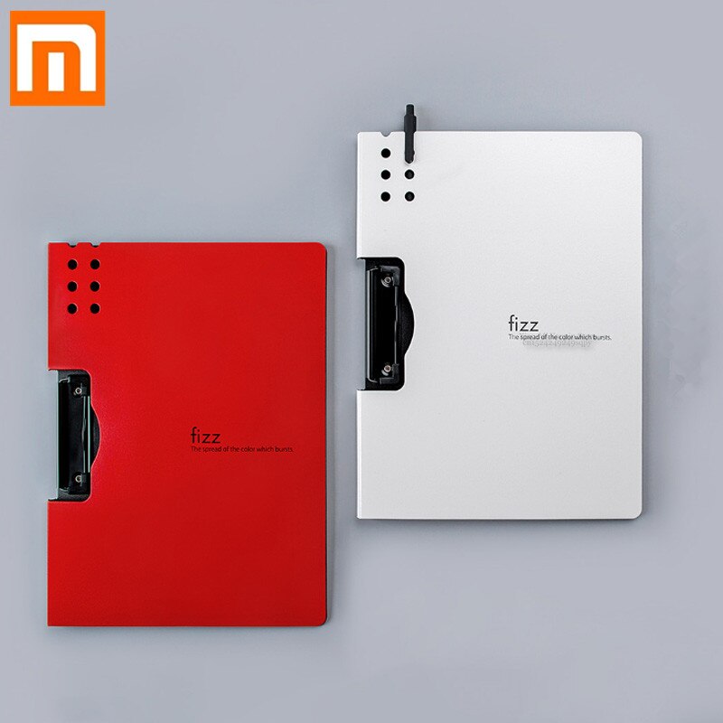 Nowy Xiaomi Fizz poziome A4 Folder matowy tekstury przenośny Pad przenośny długopis zagęścić teczki szkolne materiały biurowe
