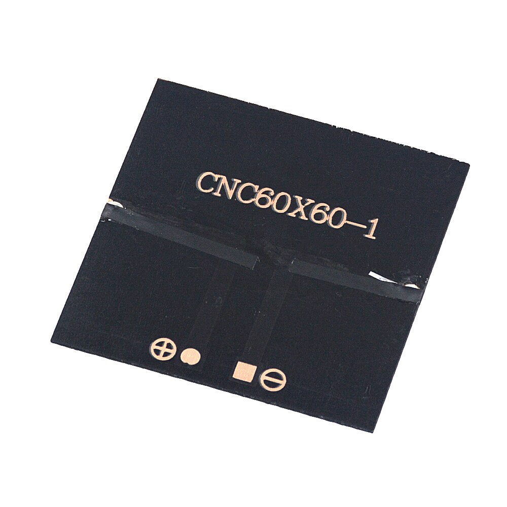1PCS Solar Panel 1V 500mA Mini Solar System DIY For Battery Cell Phone Chargers Portable Solar Cell 60x60mm