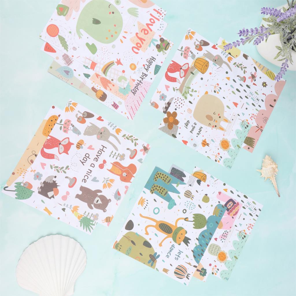 Scrapbook Papers Decorative Papers Double-Sided Patterns Printing Decorative Pap