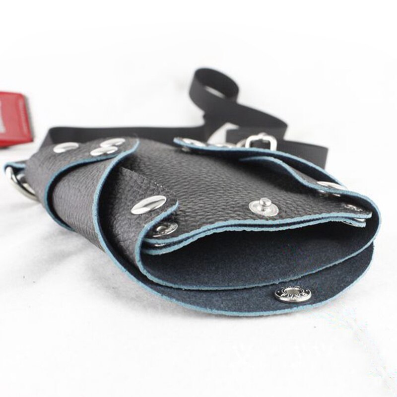 Faux Leder Barber Scissor Lagerung Tasche Haar Schere Kamm Taschen Friseur Taille Tasche Berufs Scissor Taschen