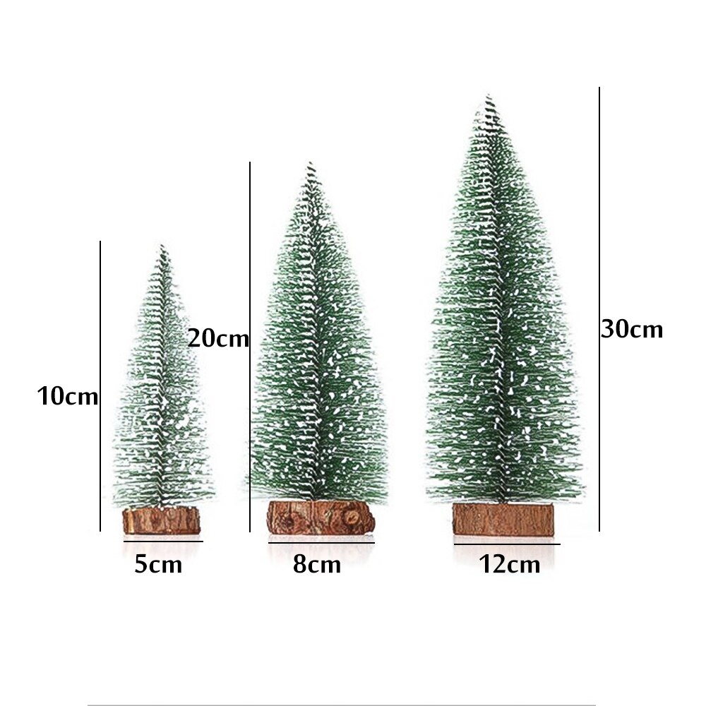 Mini Christmas Tree With String Light Cedar Table Decor Small Chrstmas Tree Window Display Home Table Decor Year'S