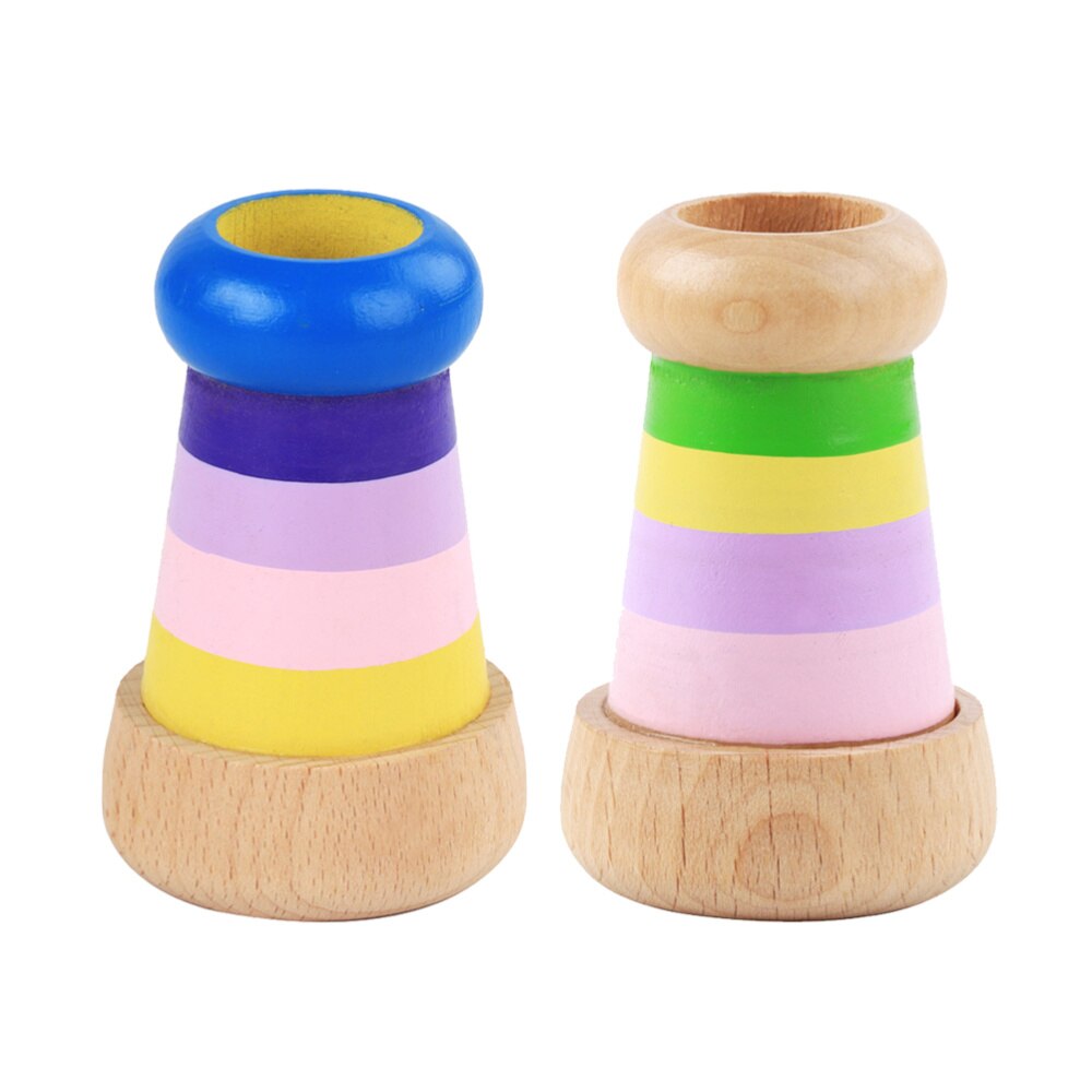 Wood Kaleidoscope Beautiful Educational Kaleidoscope for Child Baby Kid (Color First): Picture 3