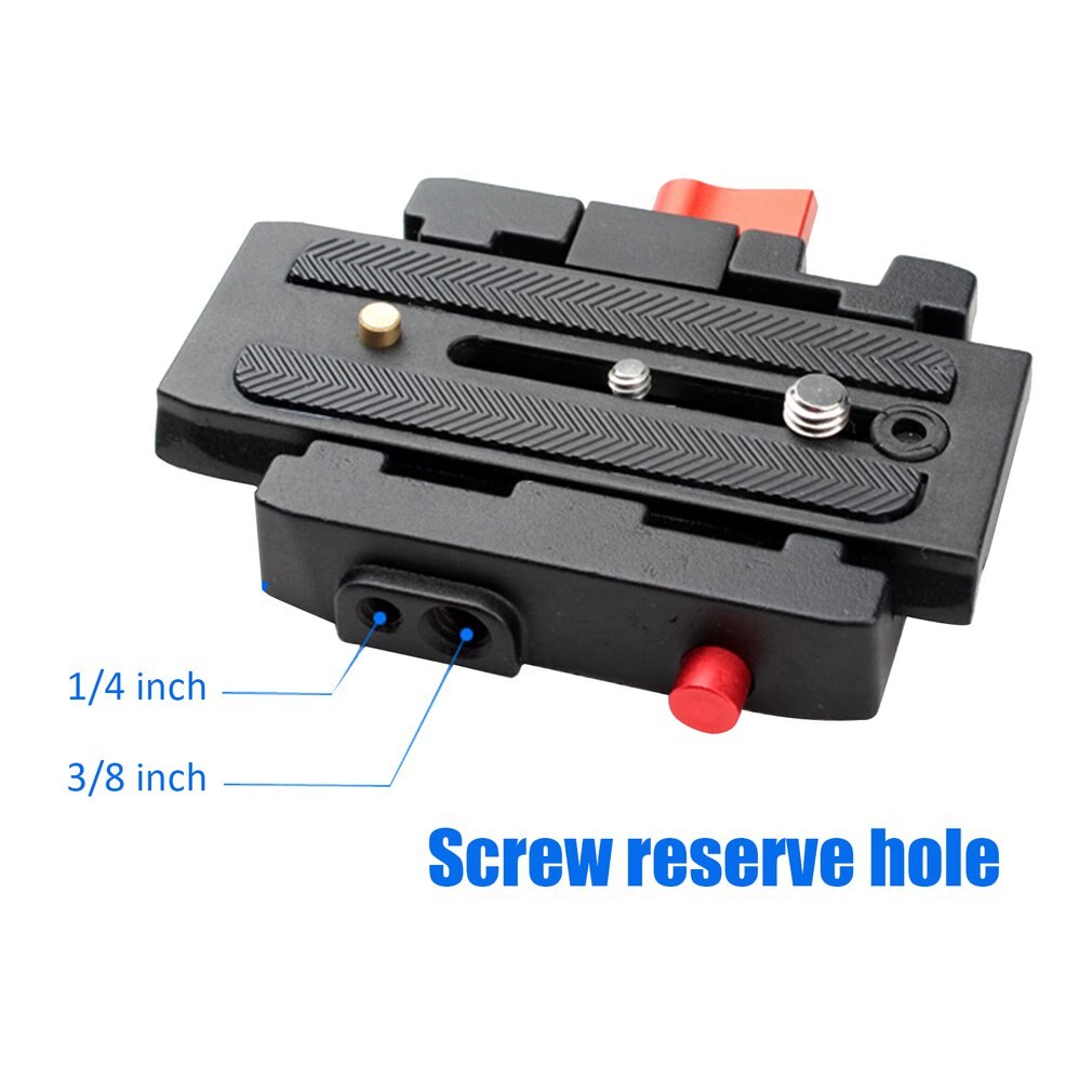 Quick Release Plaat Montage P200Clamp Adapter Voor Manfrotto 577 501 500AH 701HDV Q5 Camera Statief Aluminium Quick Release Plaat