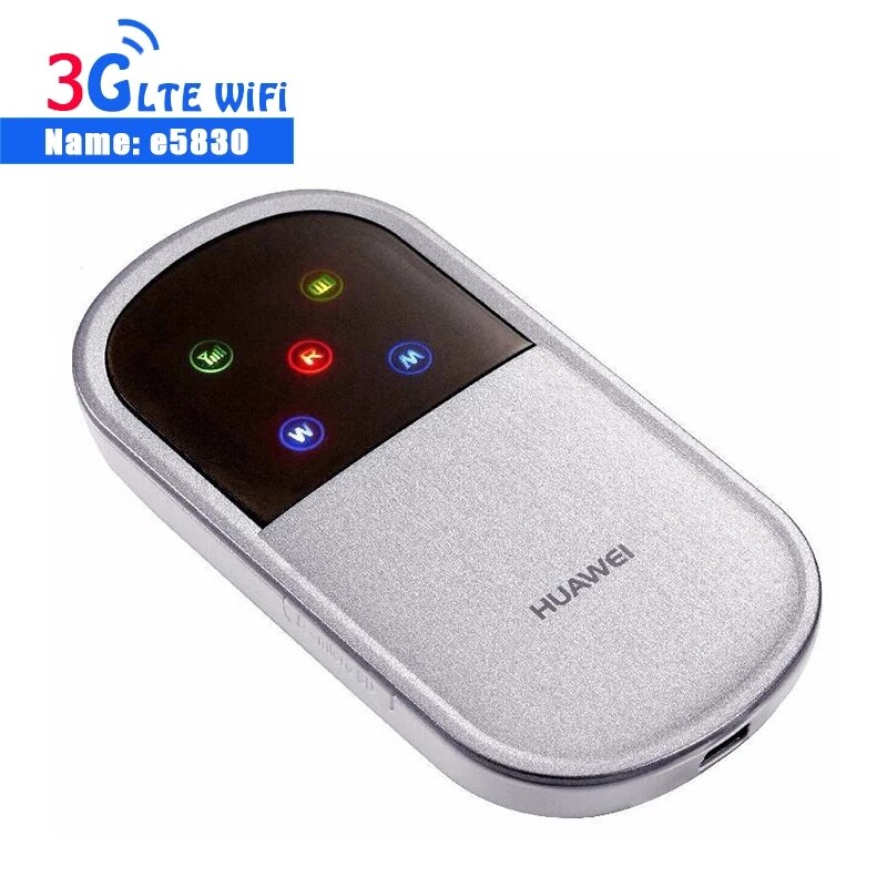 Unlocked Huawei E5830 Wifi Routers 3G Modem Router 7.2Mbps Mobile WiFi Hotspot 3G HSDPA WCDMA GSM Pocket Router: Default Title