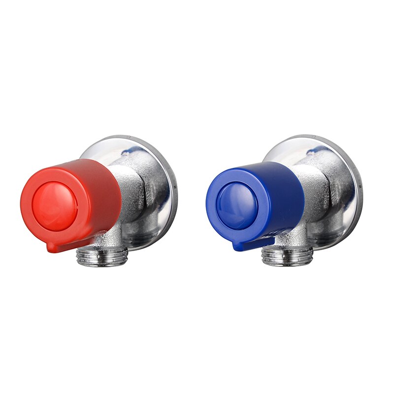 Bathroom Angle Valve Angle Stop Valve Solid Brass Plumbing Shut Off Valve for Home Bathroom Toilet Kitchen Sink Accessories