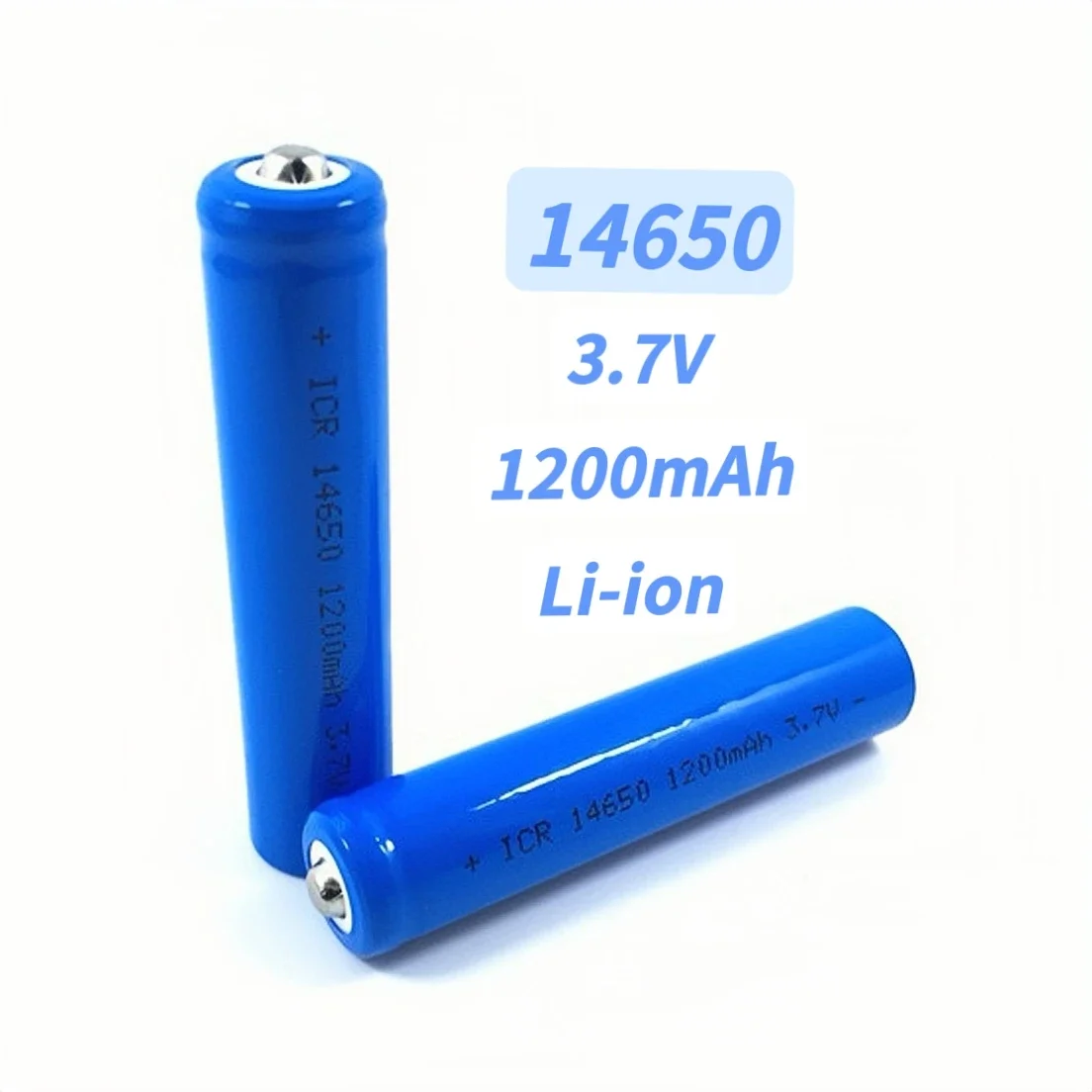 14650 battery 3.7V 1200mAh Rechargeable lithium battery Charger for Smartwatch Electric drill bluetooth Walkie talkie Multimeter