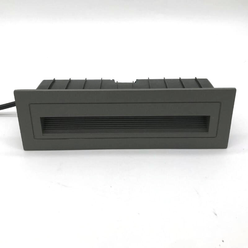 1 stk 10w cob led trappe lys  ac85v-265v indendørs udendørs  ip68 hjørne væg lys trapper trin trappe gang trappe lampe