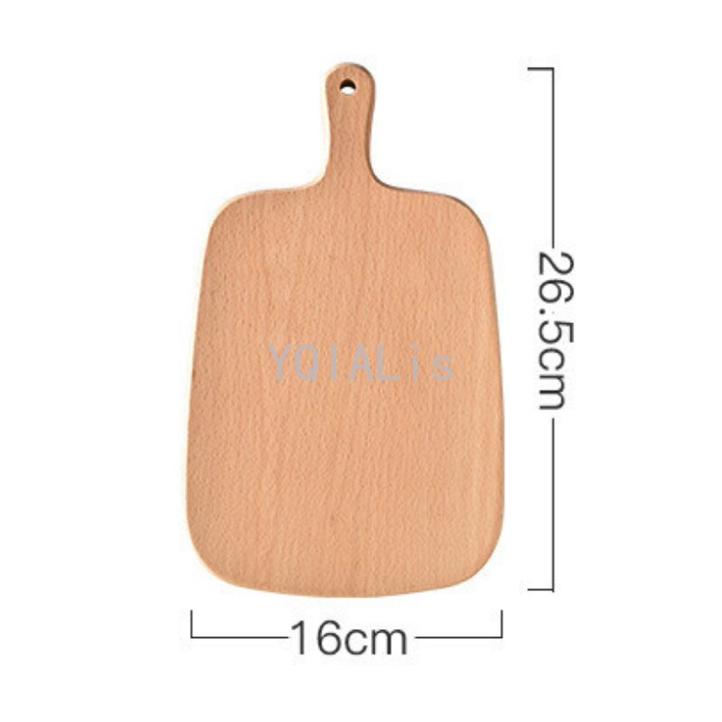 Natural 7 Size Models Wooden Food Tray Plate Sushi Pizza Plates Baking When High Pizza Plate Restaurant Home Tools Serving Plate